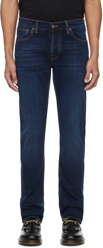 Nudie Jeans Blue Grim Tim Jeans