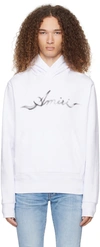 Amiri White Smoke Hoodie In White