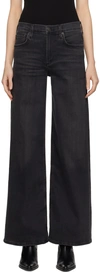 Citizen Of Humanity Black Loli Jeans In Reflection