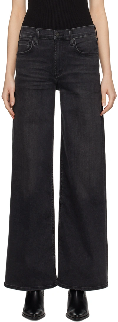 Citizen Of Humanity Black Loli Jeans In Reflection