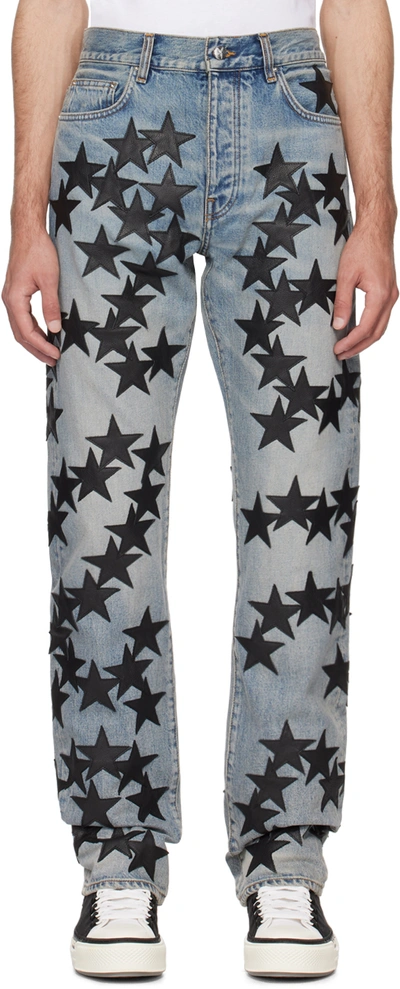 Amiri Chemist Mid-rise Straight-leg Jeans In Multi