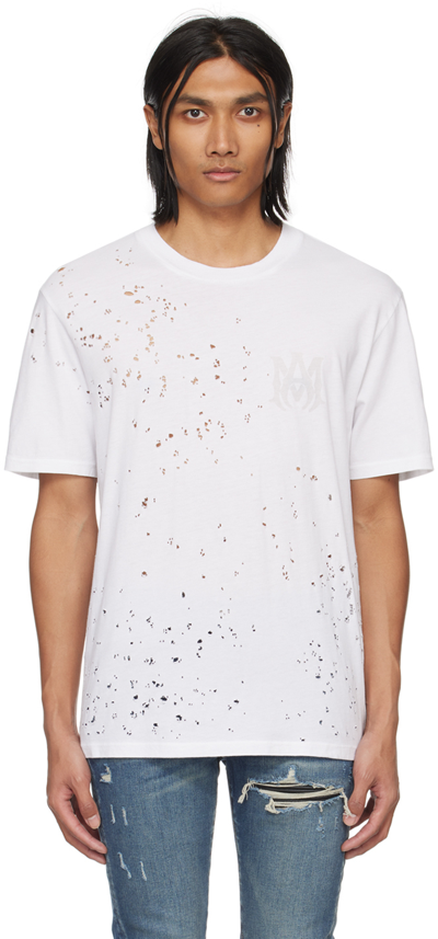 Amiri Shotgun Logo-print T-shirt In Pink