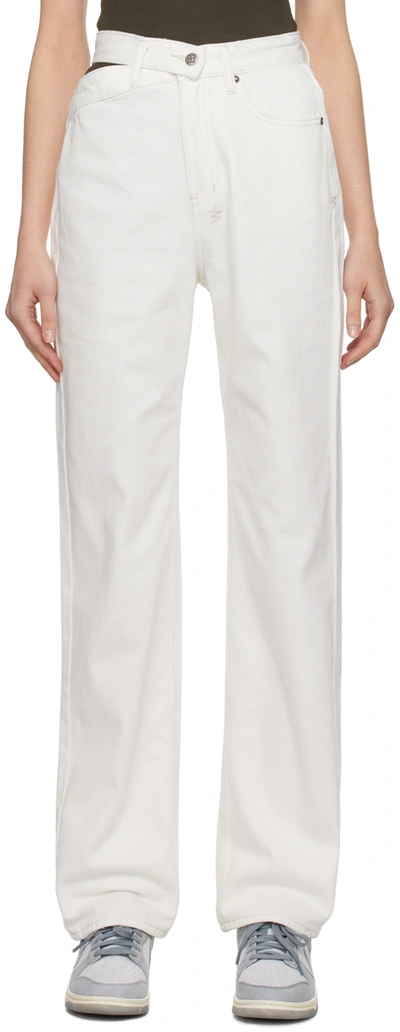 Ksubi White Detached Halo Jeans