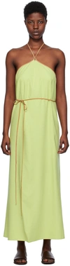 BASERANGE GREEN LIGO MAXI DRESS