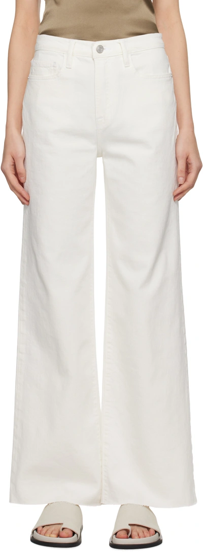 Frame Off-white 'le Jane' Jeans In Au Natural Clean