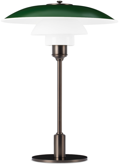 Louis Poulsen Green 3½-2½ Glass Table Lamp