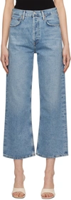 Agolde Clara Wide-leg Jeans In Disclosure