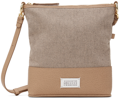 Maison Margiela Tan 5ac Small Tote In T2070 Biche