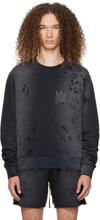 AMIRI BLACK SHOTGUN SWEATSHIRT