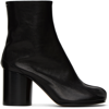 MAISON MARGIELA BLACK TABI ANKLE BOOTS