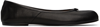 Maison Margiela Black Leather Tabi Ballerinas With Iconic Tabi Split-toe In T8013 Black