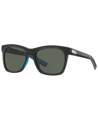 Costa Del Mar Women's Polarized Sunglasses, Caldera 55 In Black,grey
