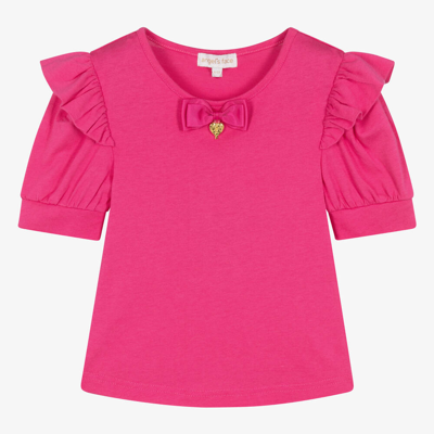 Angel's Face Kids' Girls Pink Cotton & Modal T-shirt