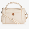PAZ RODRIGUEZ IVORY FAUX LEATHER CHANGING BAG (35CM)