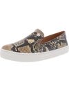 Vince Camuto Marjetta Womens Metallic Fashion Slip-on Sneakers In Black