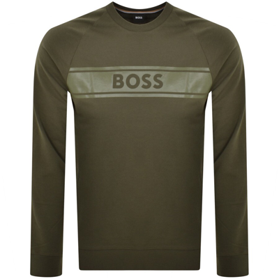 Boss Business Boss Lounge Authentic Sweatshirt Green