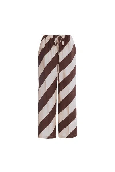 La Doublej Drawstring Pants In Veneziana