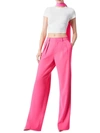 ALICE AND OLIVIA POMPEY WOMENS PLEATED WIDE LEG DRESS PANTS