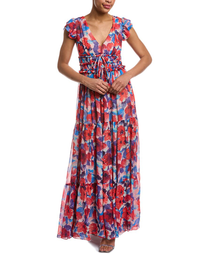 Patbo Violet Maxi Dress In Multi
