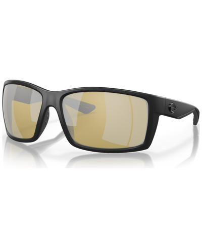 Costa Del Mar Polarized Sunglasses, Reefton 64 In Blackout
