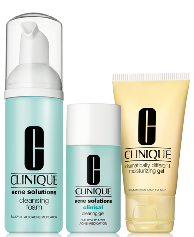 CLINIQUE ACNE SOLUTIONS CLINICAL CLEARING KIT