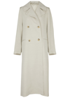 TOTÊME DOUBLE-BREASTED TWILL TRENCH COAT