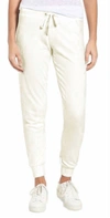JUICY COUTURE ANGEL MICROTERRY ZUMA PANTS IN CREAM