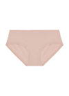 Wolford Contour Seamless Stretch-cotton Briefs In Rose