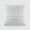 IENJOY HOME Elegant Patterns Cotton Decor Throw Pillow in Antique Floral