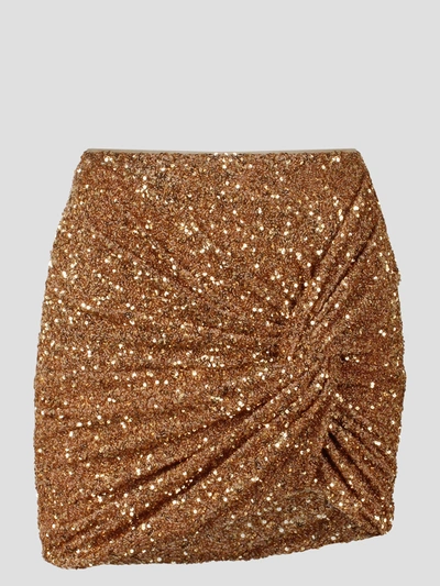 SELF-PORTRAIT SEQUIN MINI SKIRT