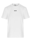 Msgm Logo-print Cotton T-shirt In White