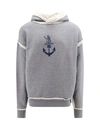 Dolce & Gabbana Logo-print Contrasting-trim Hoodie