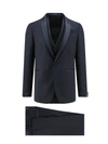 Tagliatore Virgin Wool And Silk Trouser With Vest