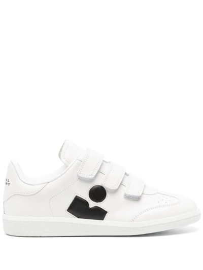Isabel Marant Beth Leather Trainers In White