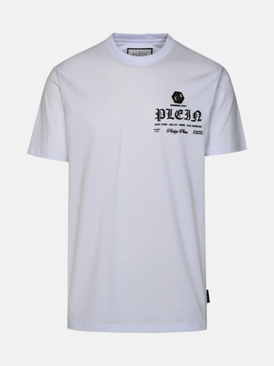 Philipp Plein White Cotton T-shirt