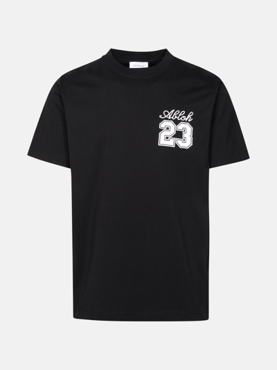 Off-white 'logo 23' Black Cotton T-shirt