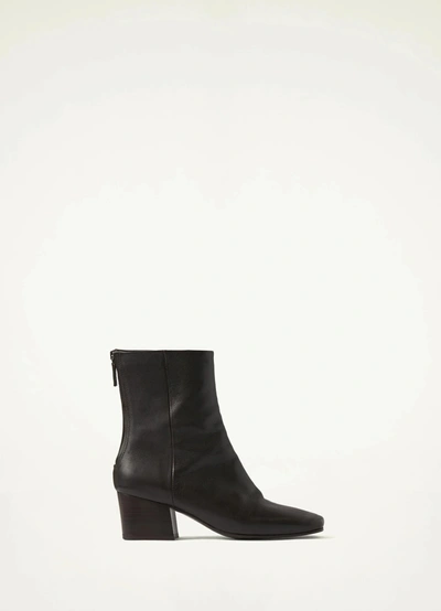 Lemaire Soft Boots 55 In Br490 Dark Chocolate