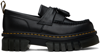 Dr. Martens' Black Audrick Platform Loafers In Black