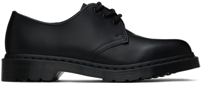 Dr. Martens' Black 1461 Mono Smooth Leather Oxfords