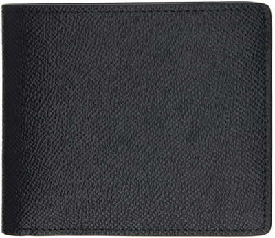 Maison Margiela Black Four Stitches Wallet In T8013 Black