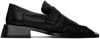 MIISTA BLACK AIRI LOAFERS