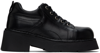 Miista Black Erina Brogues In Black