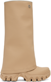 Rombaut Beige Boccaccio Ii Rain Desert Apple Leather Boots In Desert Apple Leather