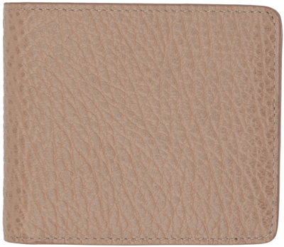 Maison Margiela Beige Four Stitches Wallet In T2070 Biche