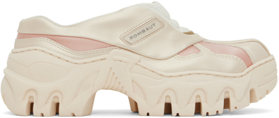 Rombaut Beige & Pink Boccaccio Ii Mount Loafers In Pearl