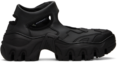 Rombaut Black Boccaccio Ii Ibiza Sneakers In Black Beyond Leather