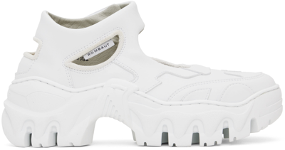 Rombaut White Boccaccio Ii Ibiza Trainers In White Future Leather