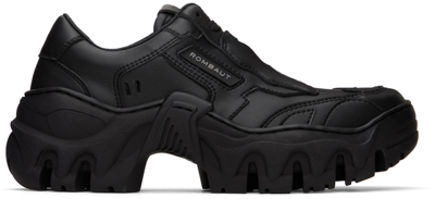 Rombaut Black Boccaccio Ii Sneakers In Black Beyond Leather