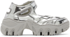 Rombaut Ssense Exclusive Silver Boccaccio Ii Ibiza Sneakers In Silver