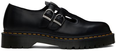 Dr. Martens Black 8065 Ii Bex Smooth Leather Platform Oxfords